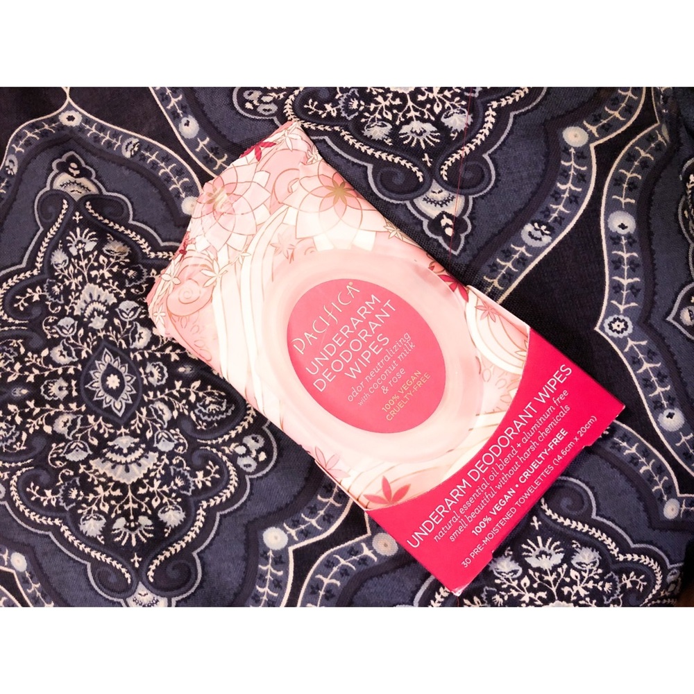 Pacifica deodorant wipes